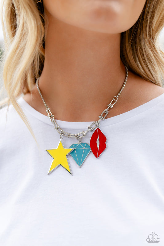 Scouting Shapes - Multi Paparazzi Accessories
