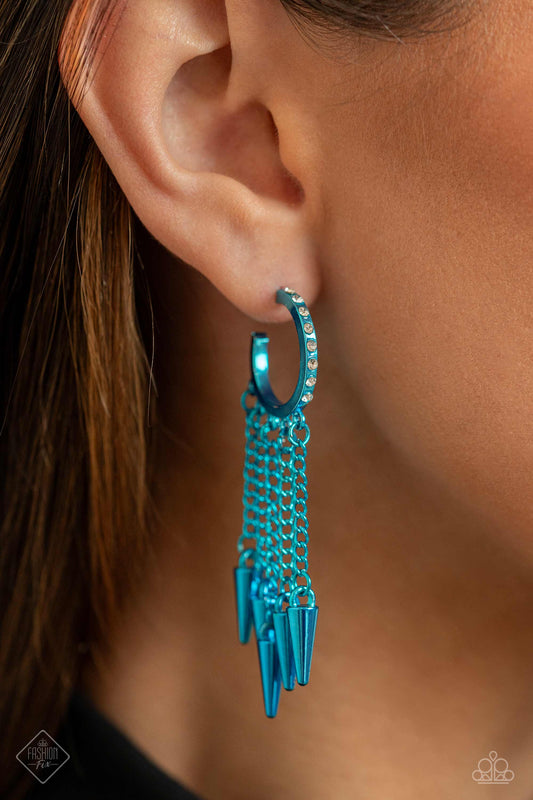 Piquant Punk - Blue   Paparazzi Accessories