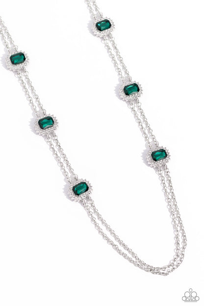 Pocketful of Sunshine - Green Paparazzi Accessories