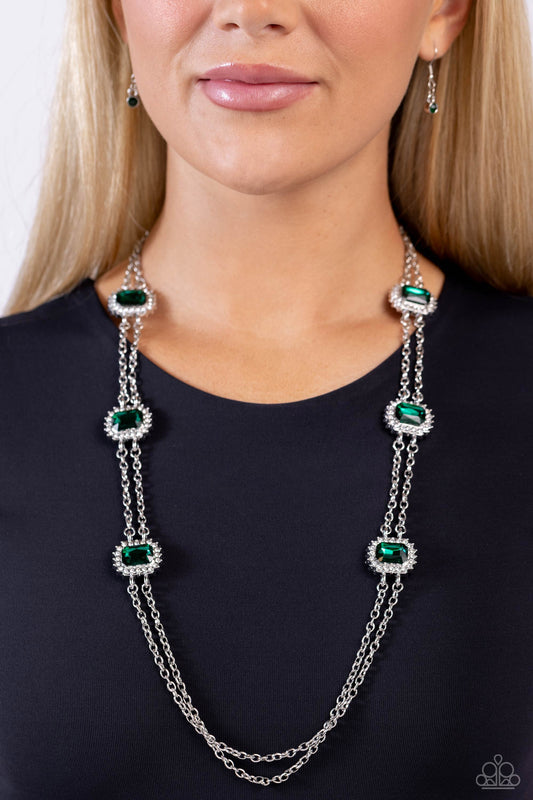 Pocketful of Sunshine - Green Paparazzi Accessories