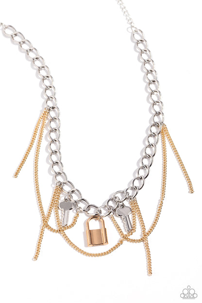 Against the LOCK - Multi Paparazzi Accessories
