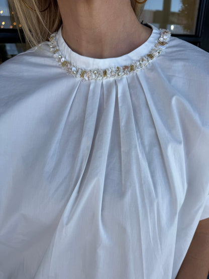 Shelly Top - White