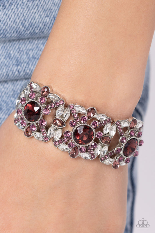 Shimmering Solo - Purple Paparazzi Accessories