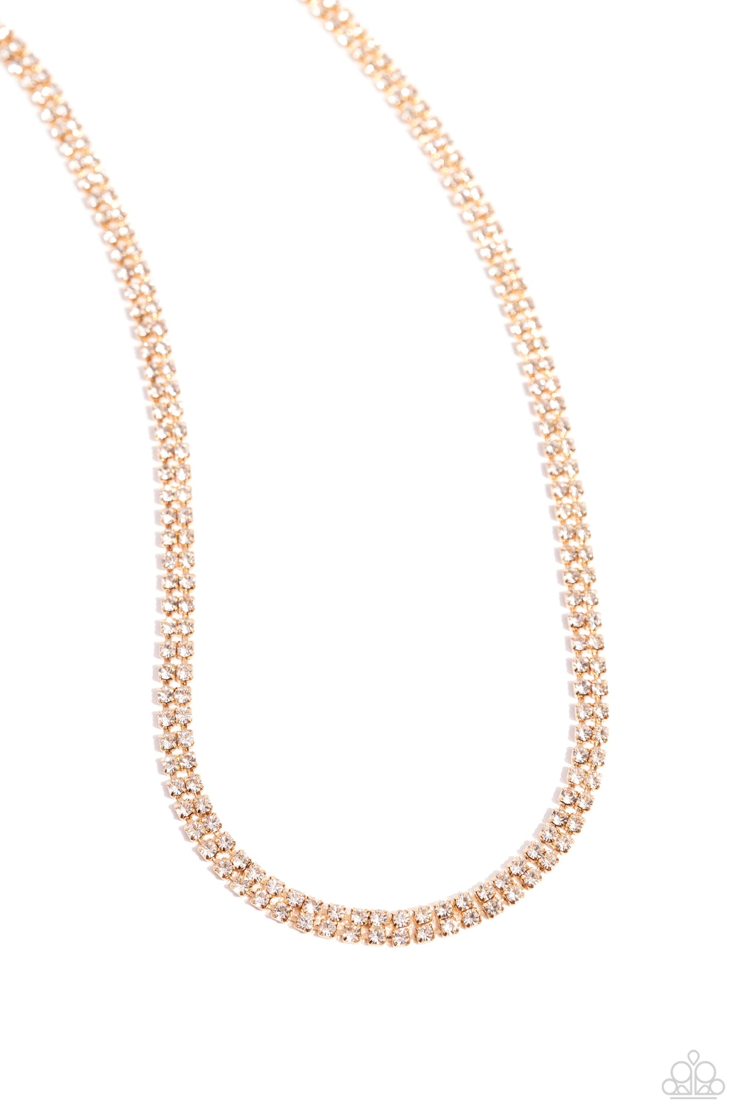 Dazzling Declaration - Gold Paparazzi Accessories