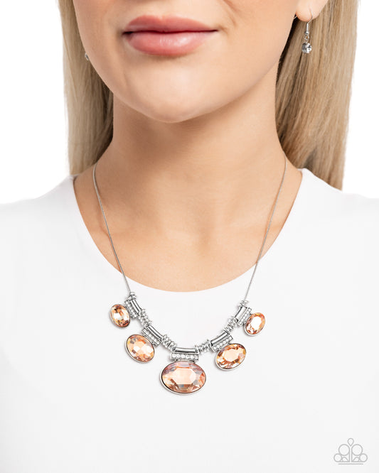 Socialite Status - Orange Paparazzi Accessories