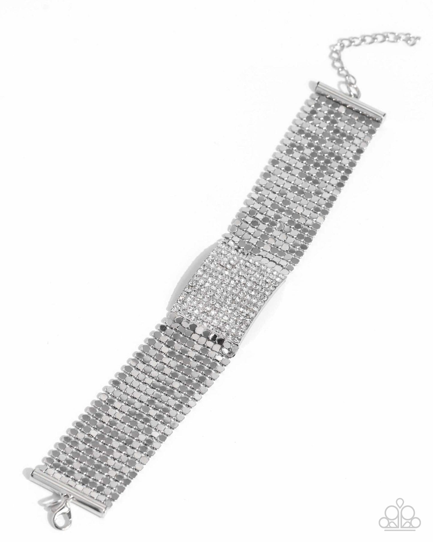 Disco Dame - White Paparazzi Accessories