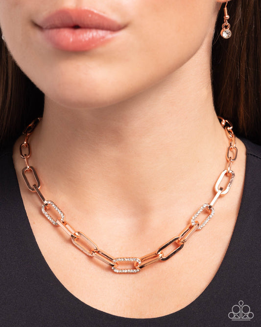 Understated Shimmer - Copper Paparazzi Accessories