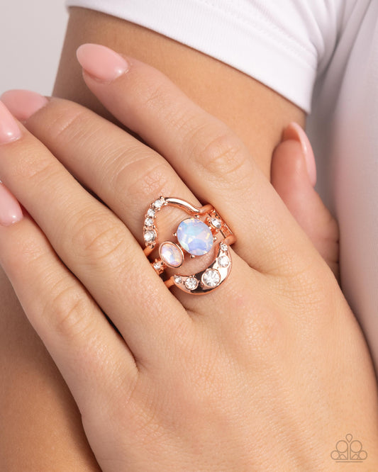 Shopaholic Statement - Copper Paparazzi Accessories