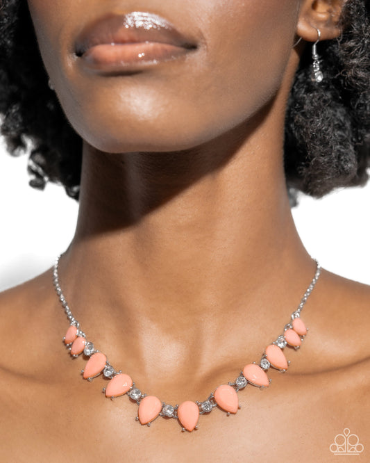 Malibu Marvel - Orange Paparazzi Accessories