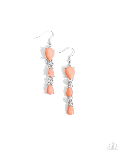 Malibu March - Orange Paparazzi Accessories