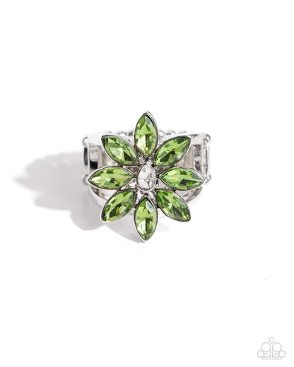 Petaled Performance - Green Paparazzi Accessories