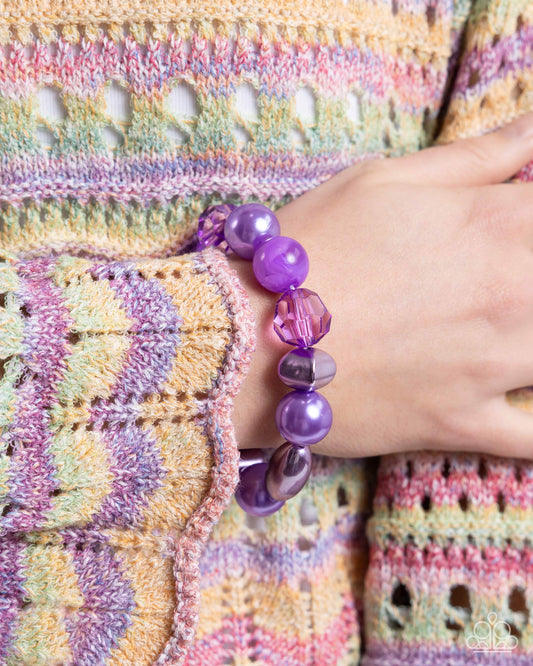 Plentiful Pigment - Purple Paparazzi Accessories