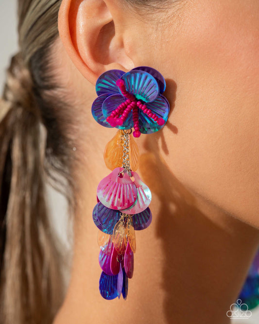 Under the Waves - Purple Paparazzi Accessories
