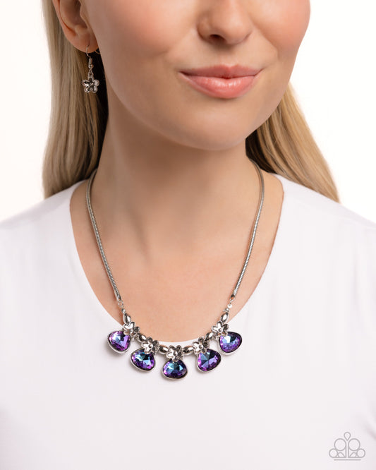 Teardrop Tribute - Purple Paparazzi Accessories