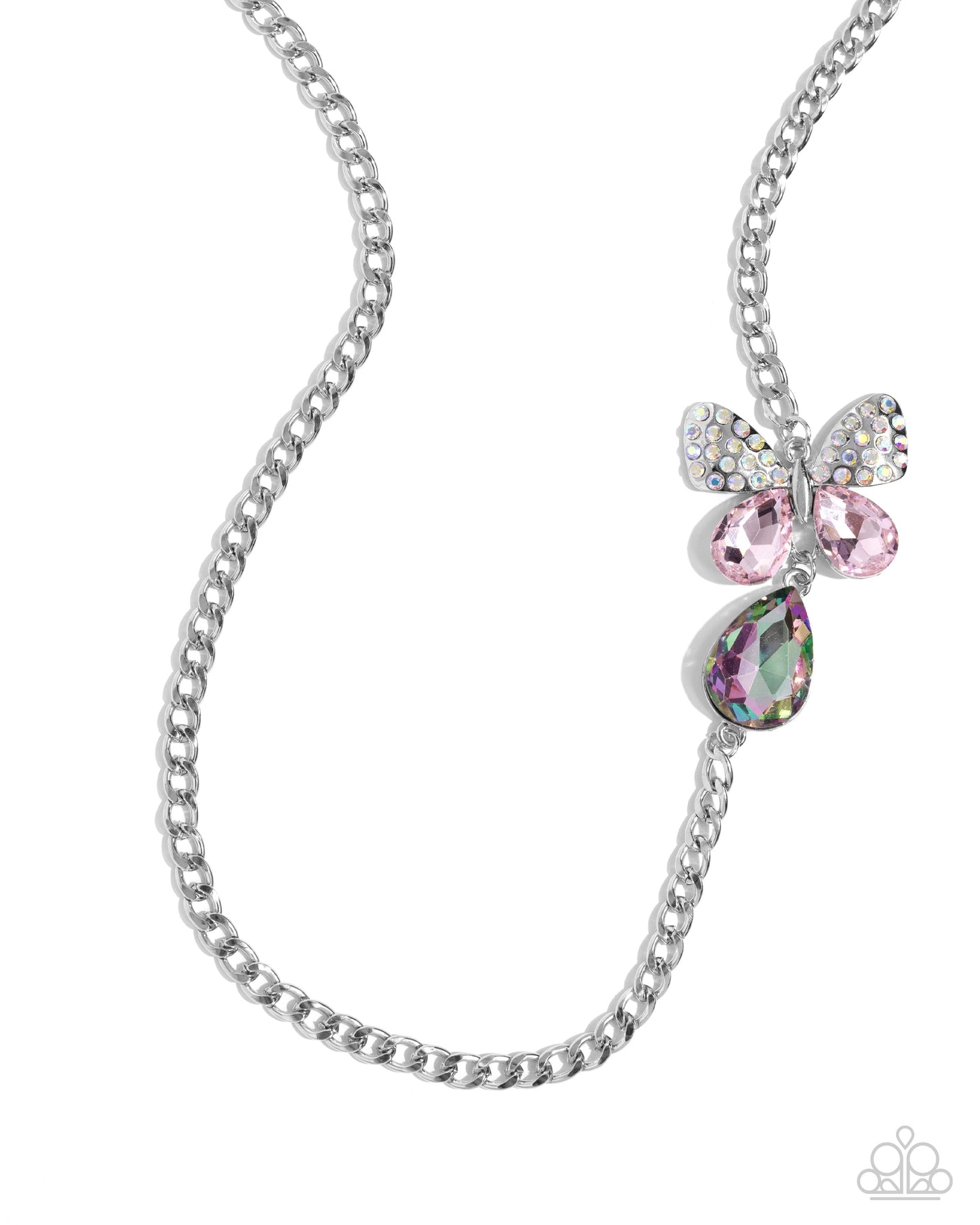 Fluttering Finesse - Pink Paparazzi Accessories