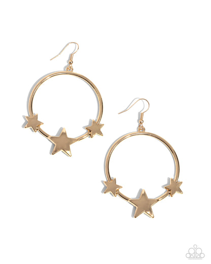 Let SPARKLE Ring! - Gold Paparazzi Accessories
