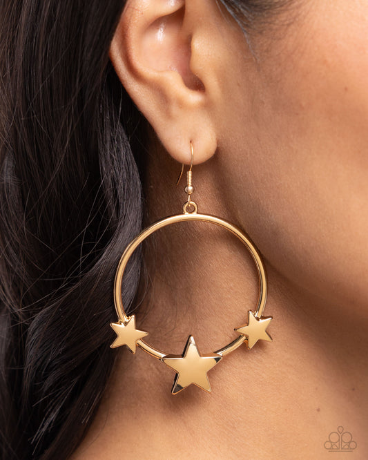 Let SPARKLE Ring! - Gold Paparazzi Accessories