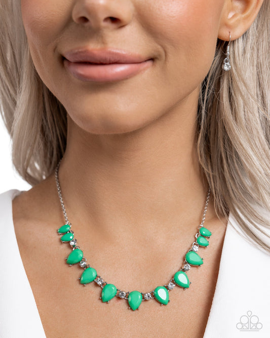 Malibu Marvel - Green Paparazzi Accessories
