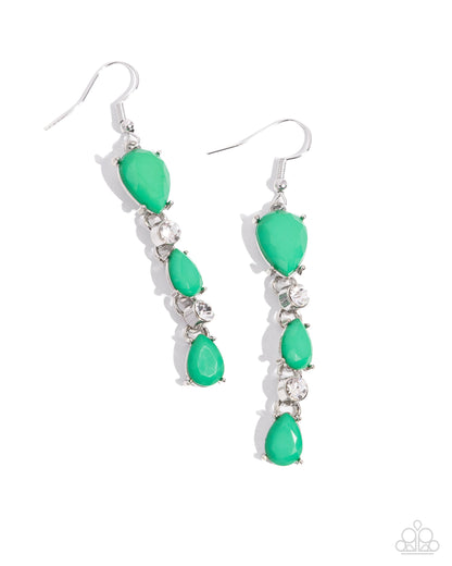 Malibu March - Green Paparazzi Accessories