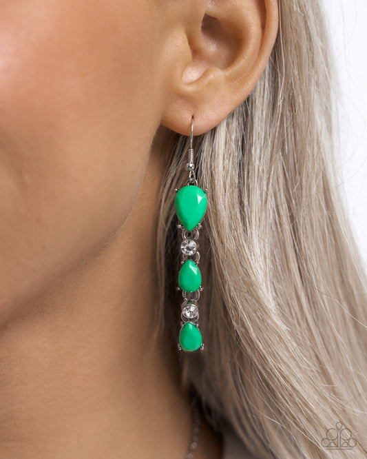 Malibu March - Green Paparazzi Accessories