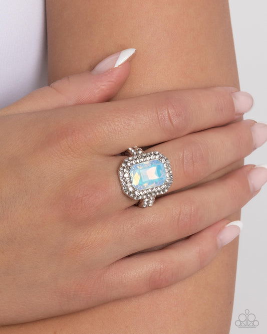 Faceted Fidelity - Blue Paparazzi Accessories