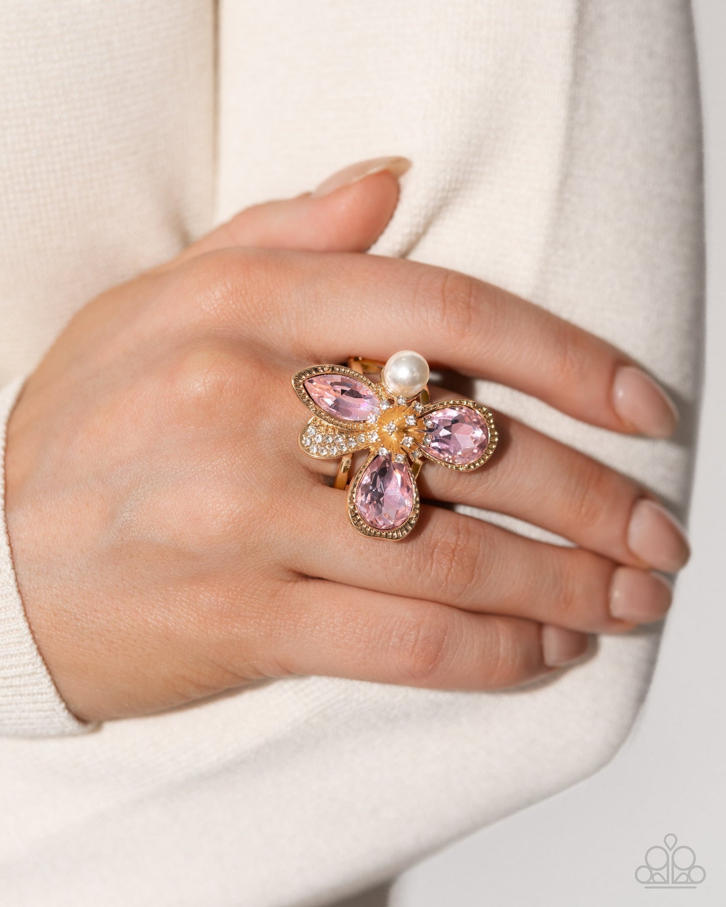 FLORAL Excellence - Pink Paparazzi Accessories