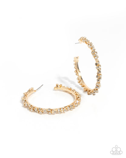 Divine Decoding - Gold Paparazzi Accessories