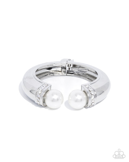 Breathtaking Balance - White Paparazzi Accessories