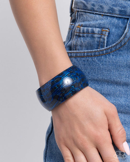 Radical Rendezvous - Blue Paparazzi Accessories