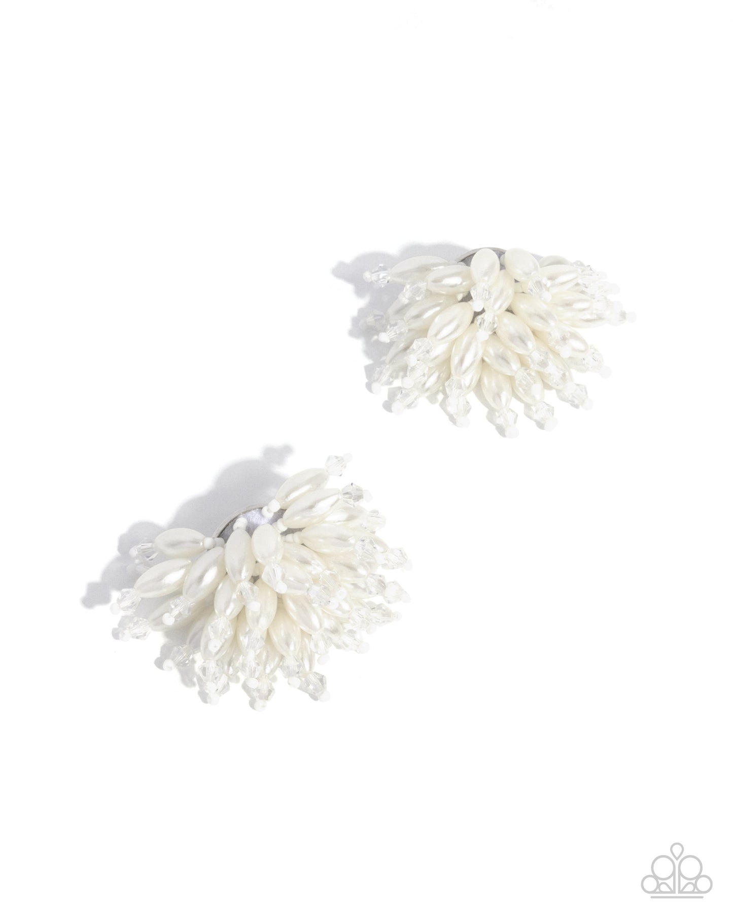 Sunset Shower - White Paparazzi Accessories