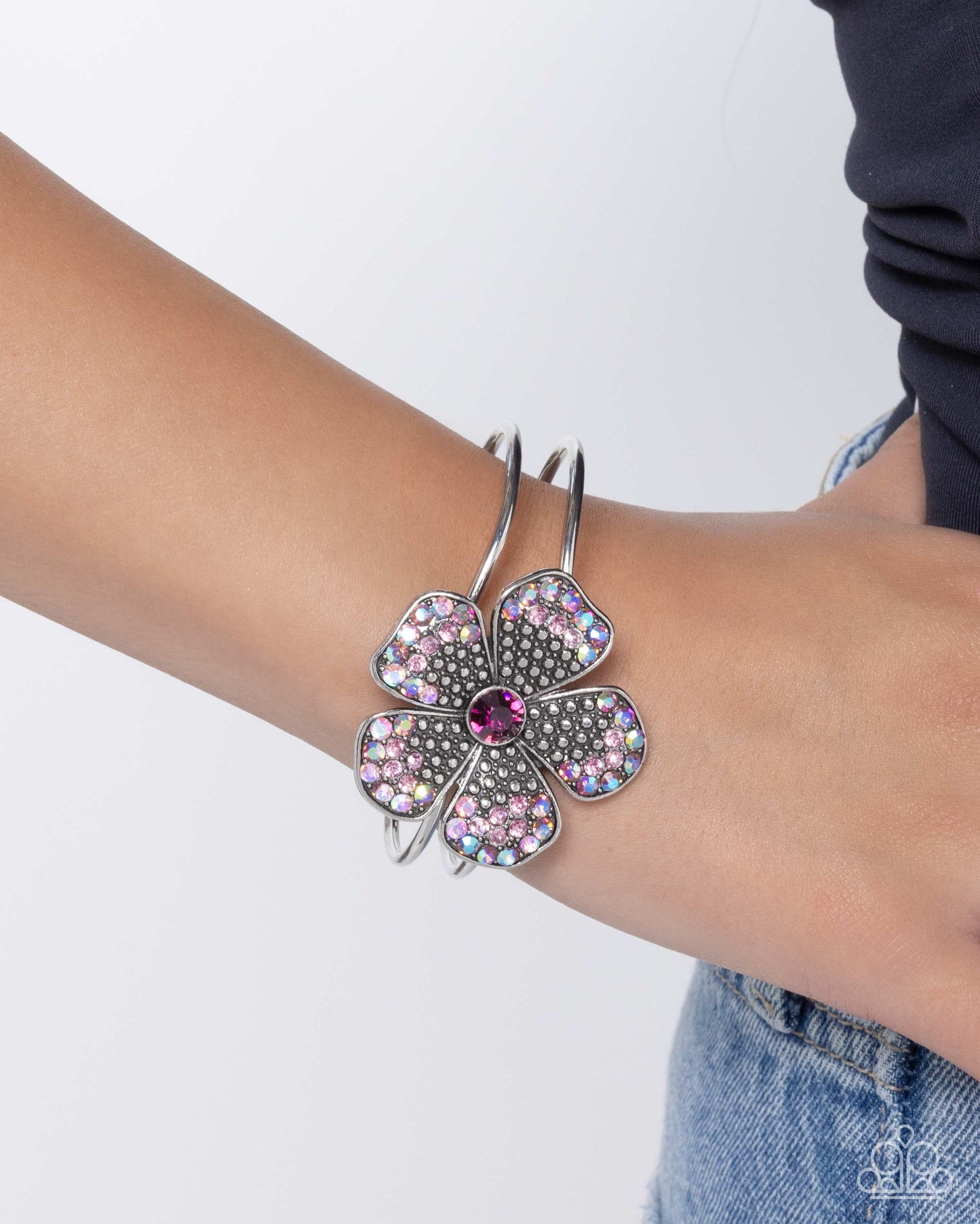 Bedazzled Bloom - Purple Paparazzi Accessories