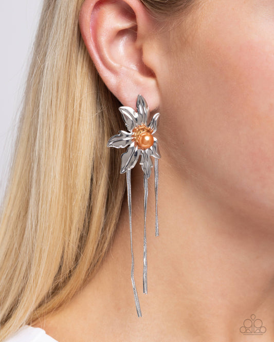 Pearl Panorama - Orange Paparazzi Accessories