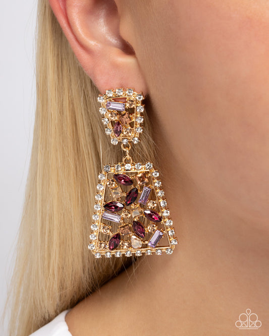 Glistening Gala - Purple Paparazzi Accessories