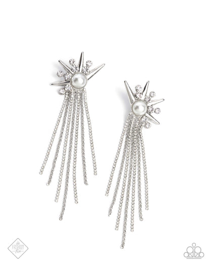 Punk Rock - White Paparazzi Accessories