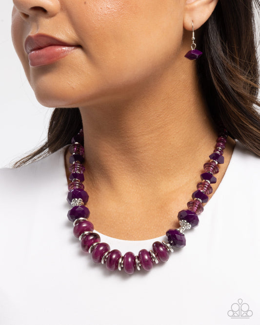 Swift Shimmer - Purple Paparazzi Accessories
