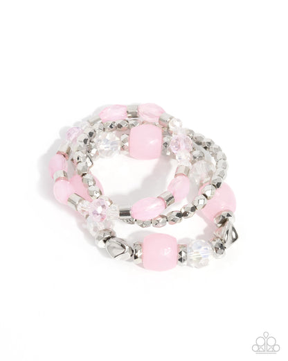 Defaced Dare - Pink Paparazzi Accessories