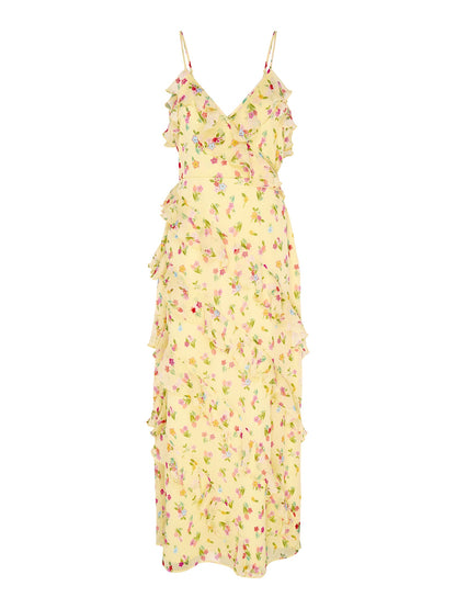Missy Dress in Floral Yellow
