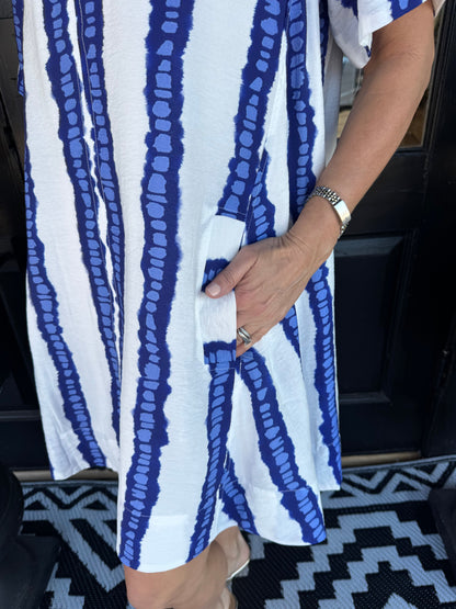 Estelle Dress - Royal