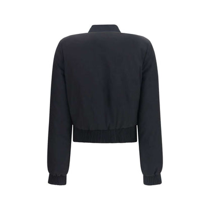 Alexander McQueen Black Polyester Bomber