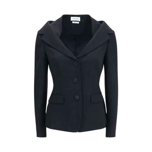 Alexander McQueen Black Wool Oves Aries Full-Length Jacket
