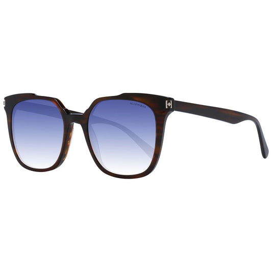 Ana Hickmann Brown Acetate Sunglasses
