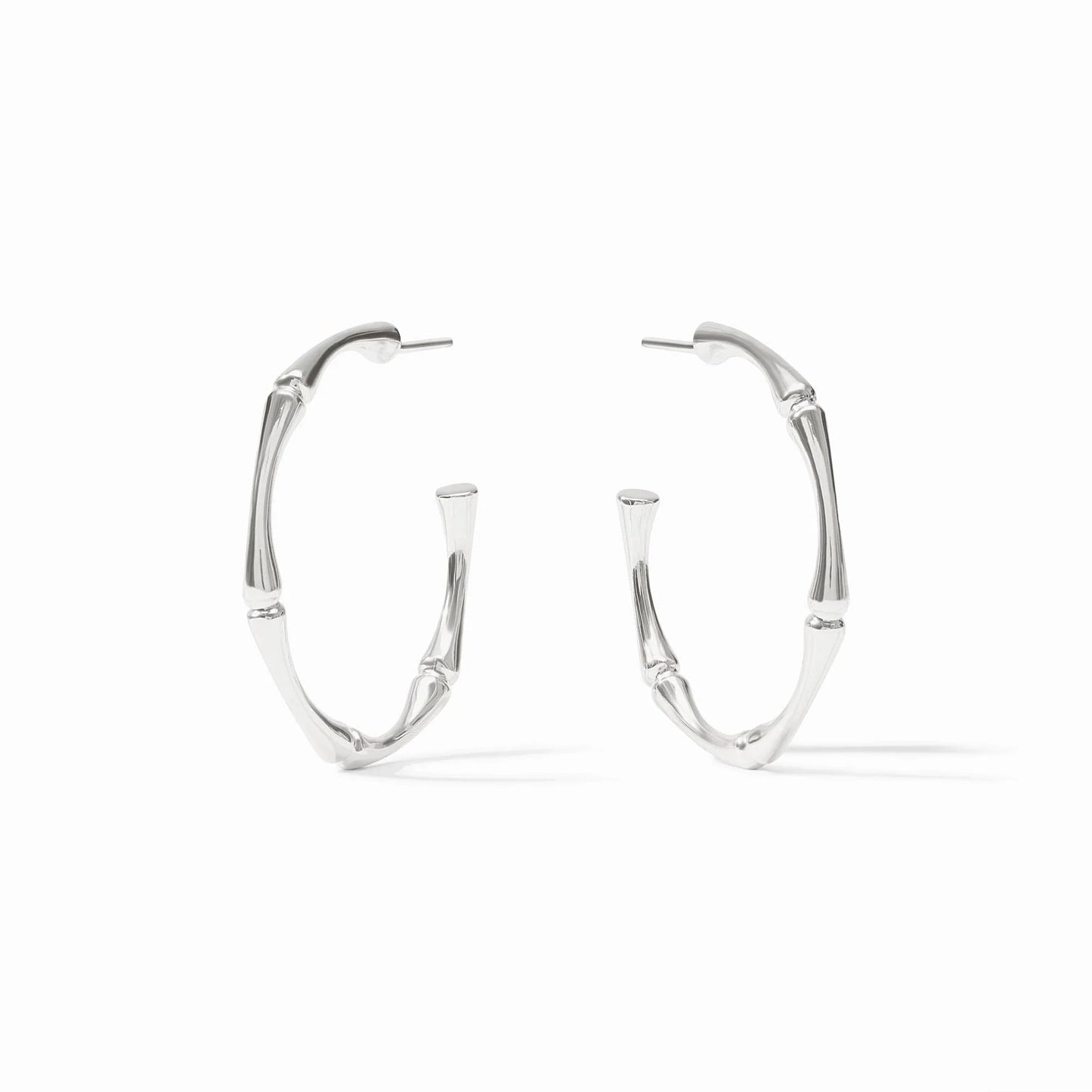 Bamboo Hoop - Silver
