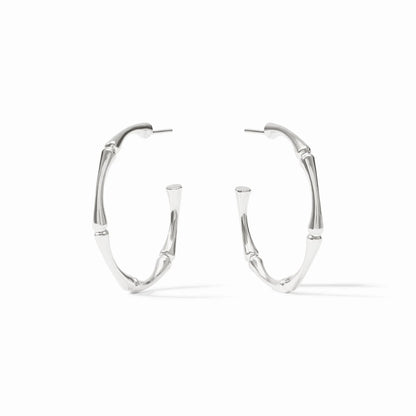 Bamboo Hoop - Silver