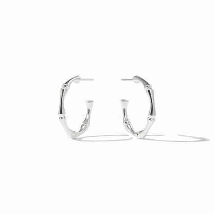 Bamboo Hoop - Silver