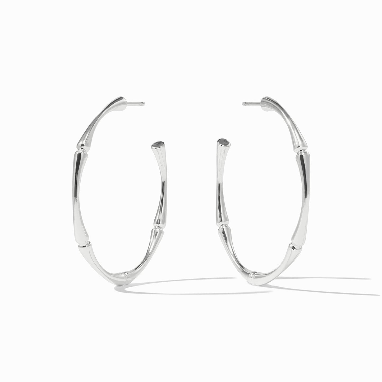 Bamboo Hoop - Silver