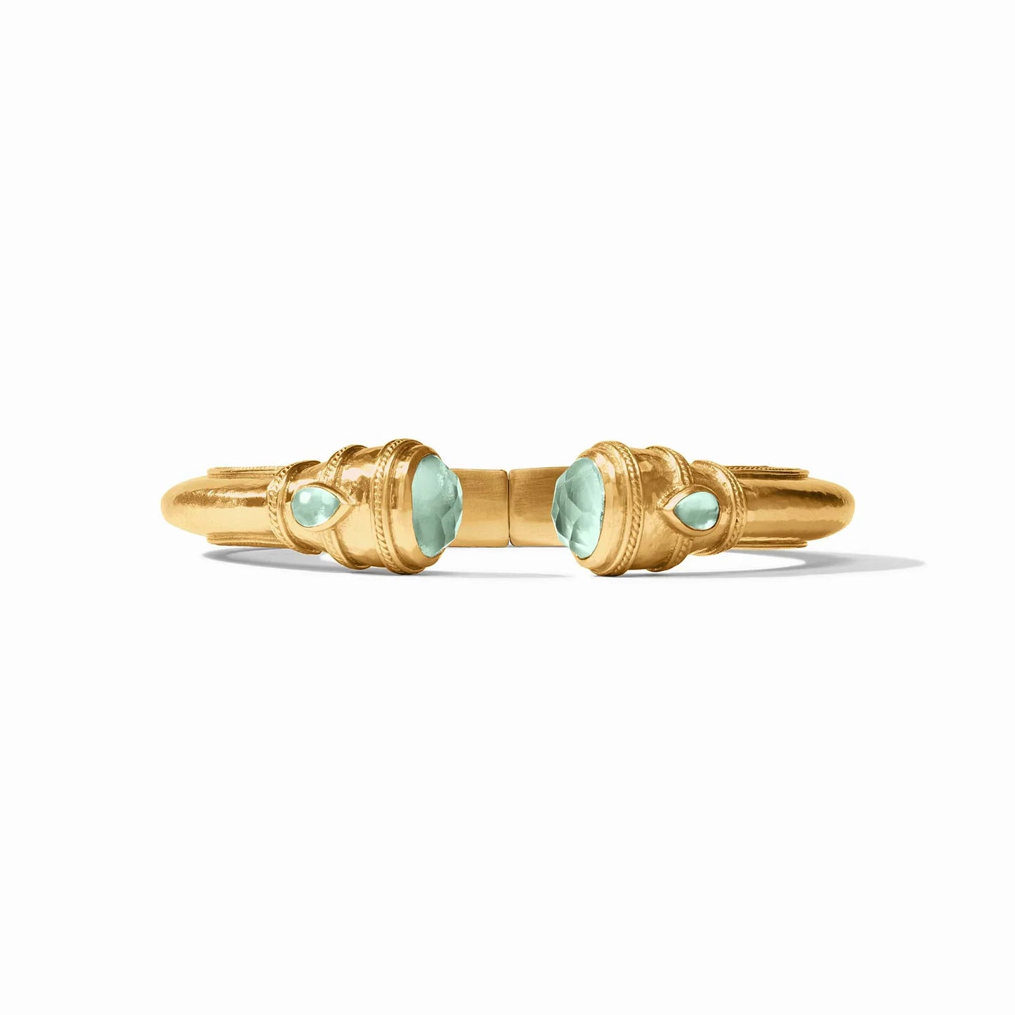 Cannes Demi Cuff - Iridescent Aquamarine Blue