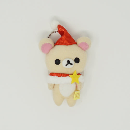2011 Santa Outfit with Star Korilakkuma  Plush Keychain - Christmas Rilakkuma