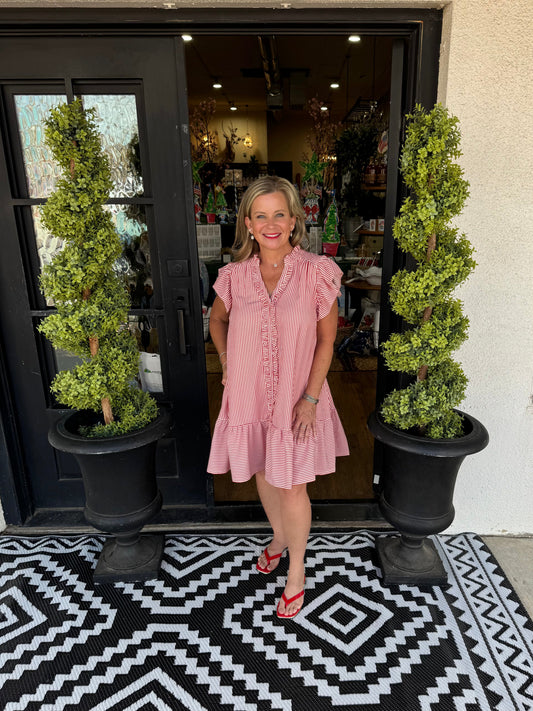 Iris Dress - Red