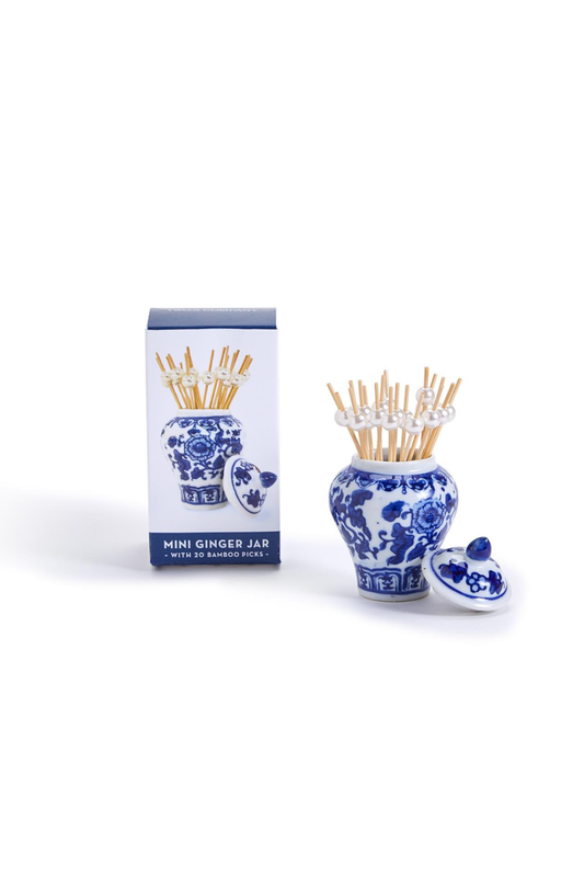 Mini Ginger Jar with Picks