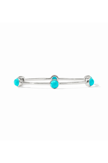 Milano Luxe Bangle - Turquoise Blue